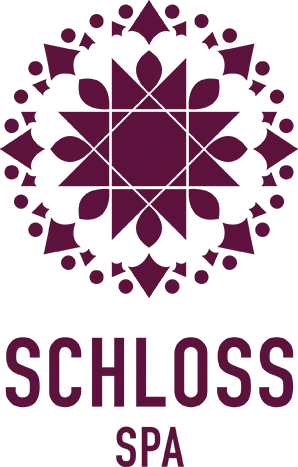 Schloss Spa logo, showcasing a luxurious wellness experience.